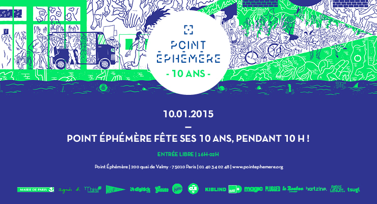 POINT ÉPHÉMÈRE FÊTE SES 10 ANS