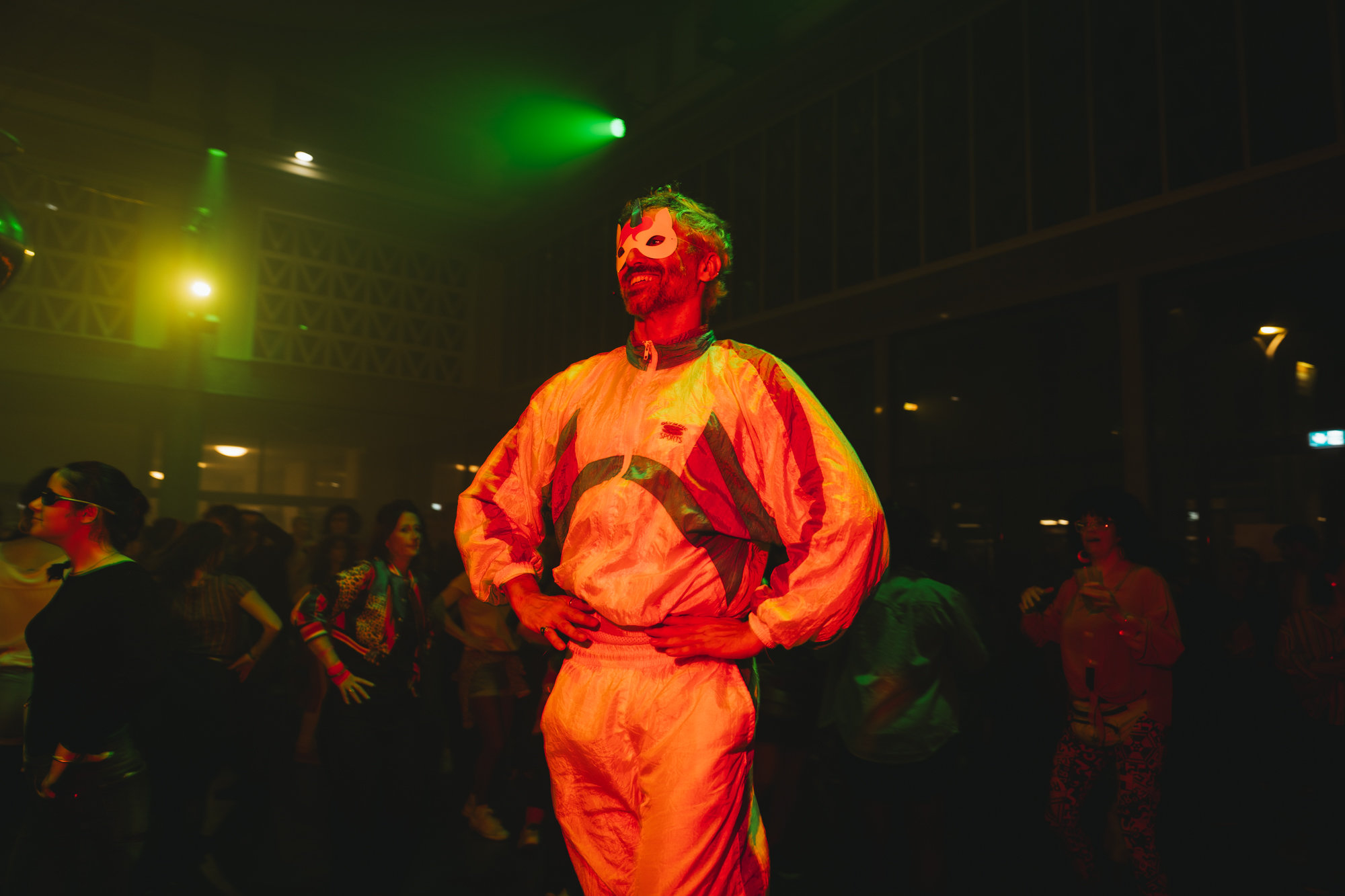 Grégoire Delanos @lahuttestudio, photos prises lors du Bal 80’s à la Comédie de Clermont Ferrand en mars 2026